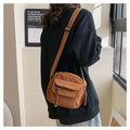 Wholesale Corduroy Women's Small Shoulder Bag Girl Crossbody Bag Cute Tote Student Street Messenger Bags