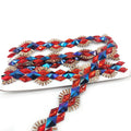 Wholesale Carnival Toronto Samba Costumes Accessories Decorative Iron on Costume Rhinestone Applique Trim Chain
