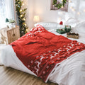 WSL Soft Cozy Festival Christmas Acrylic Knitted Throw Blanket Baby Kids Home Decor MegaBDM