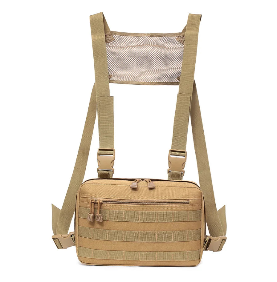 Running Backpack Vest Cell Phone Harness Chest Bag