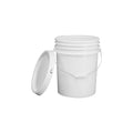 Custom Wholesale 20 Liter Plastic Drum Round sealed Storage Drum 5 Gallons