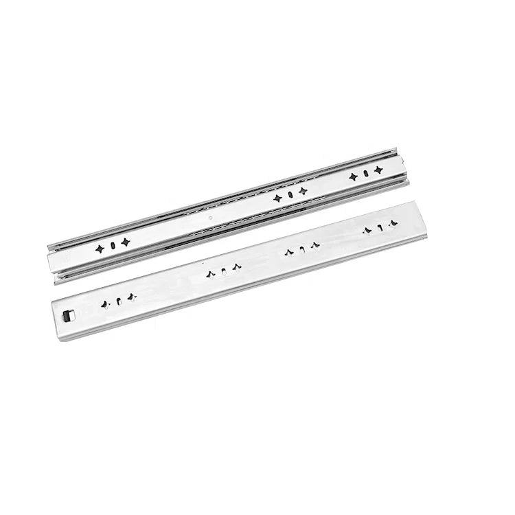For Wholesale Kitchen 53mm 120kg Load Capacity Locking Standard Telescopic Heavy Duty Cold Rolled Steel Ball Bearing Drawer