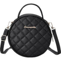 2022 Wholesale Fashion Casual Tote Quilted PU Leather Mini Women's Crossbody Shoulder Bag Two Straps Zipper National Letter