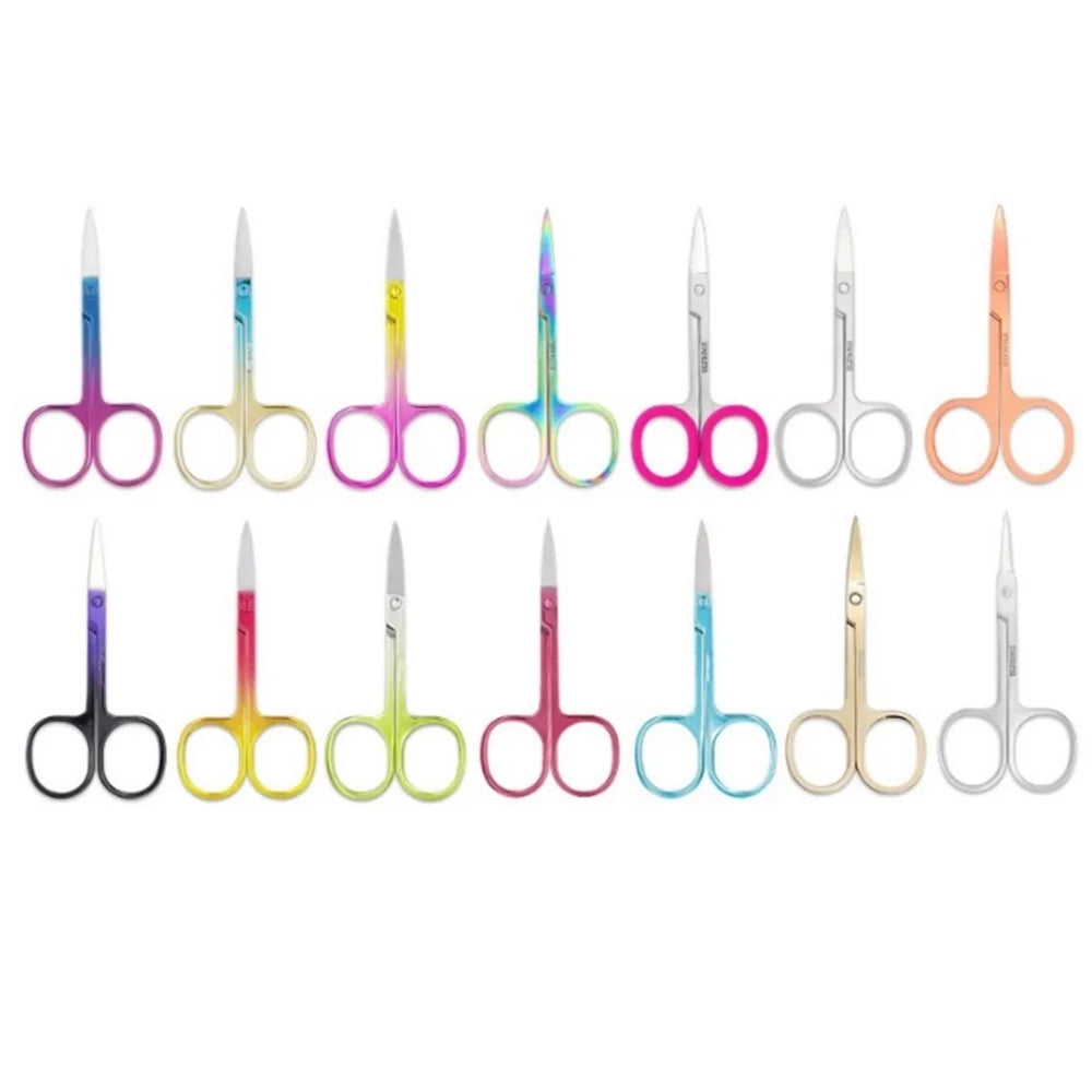Wholesale Makeup ToolsCustom Logo Eyelash Eyebrow Trimmer Cosmetic Scissors Beauty Scissors