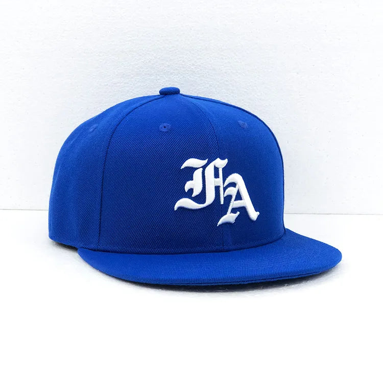 Back 6 Panel Caps for Adult Snapback Customize logo Men Flat Bill Gorras Snapback Hat Cap
