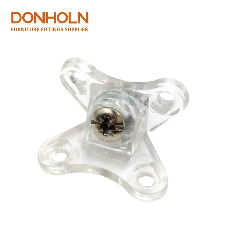 AC6250 Plastic Shelf Support Bracket Panel Fittings Joint Connector Corner Brace with Screw