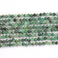 Wholesale Natural Faceted Emerald Stone Gemstone Beads Strand for Fashion Jewelry Making 2mm 3mm 4mm