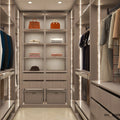 Nordic Style Customized Wardrobe Cabinet Bedroom Furniture Open Wardrobes Bedroom Closet