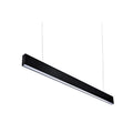 Modern Linear Lamp 36W Black White Color Energy Saving Led Hanging Lamp Office School Warehouse Aluminum Office Light