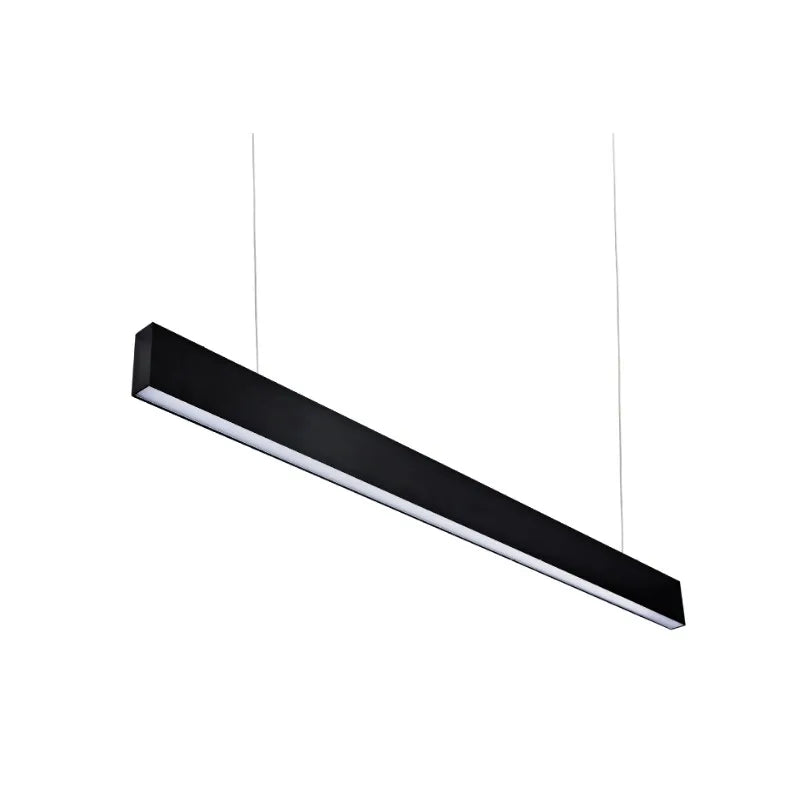 Modern Linear Lamp 36W Black White Color Energy Saving Led Hanging Lamp Office School Warehouse Aluminum Office Light