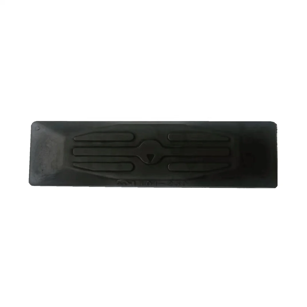 Wholesale Price Mini Excavator Natural Rubber Track Pad Abrasion-proof Micro Excavator Accessaries  Rubber Track Pad
