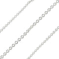 Gold Necklace Chain Solid Gold 18K Gold O Chain Necklace