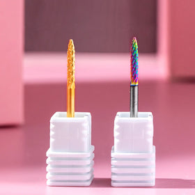 High Quality Wholesale Nail Drill Bits 5xc Electric File Machine Grinding Head Gel Polish Remove Carbide Nail Drill Bit Set