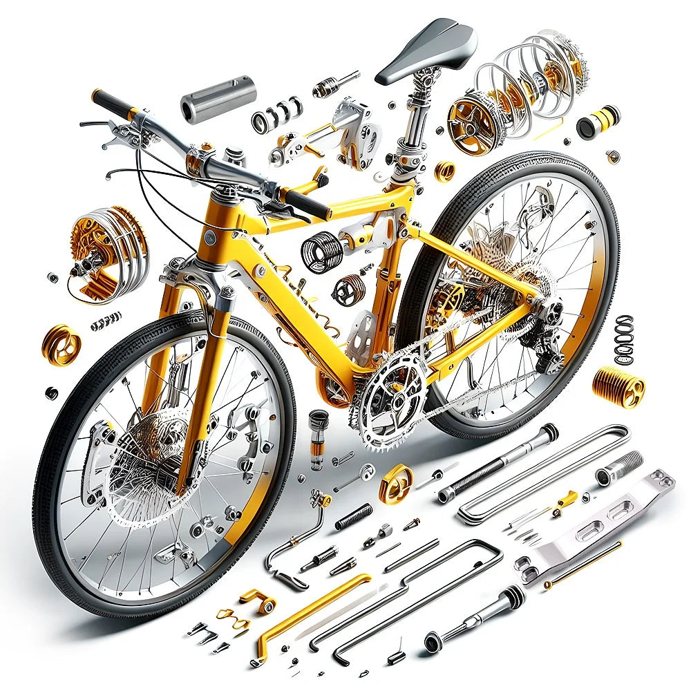 Customized 3D CNC Metal Machine Parts for Cars New Motorcycles Bicycles-Auto Machining Spare Parts