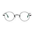 Luxury IP Pure Titanium Metal Glasses Frame Retro Style Small Round Eyewear for Men and Women Diamond Face Shape Match