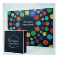 Modular Tool-Free Lightweight Aluminum Fabric Dye-sublimation Printed Customized Size Portable Backdrop Expo Trade Show Display