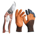 Pruner Pruning Shears and Puncture Proof Gardening Gloves with Claws Garden Cutter Clippers Garden Secateurs