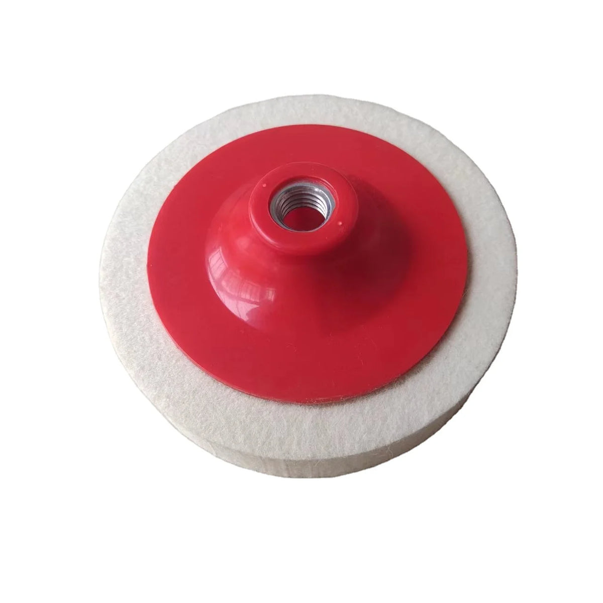 China Manufacture 10mm Thick Industrial Felt Polishing Wheel Abrasive Tools 100% Wool Felt Wheel