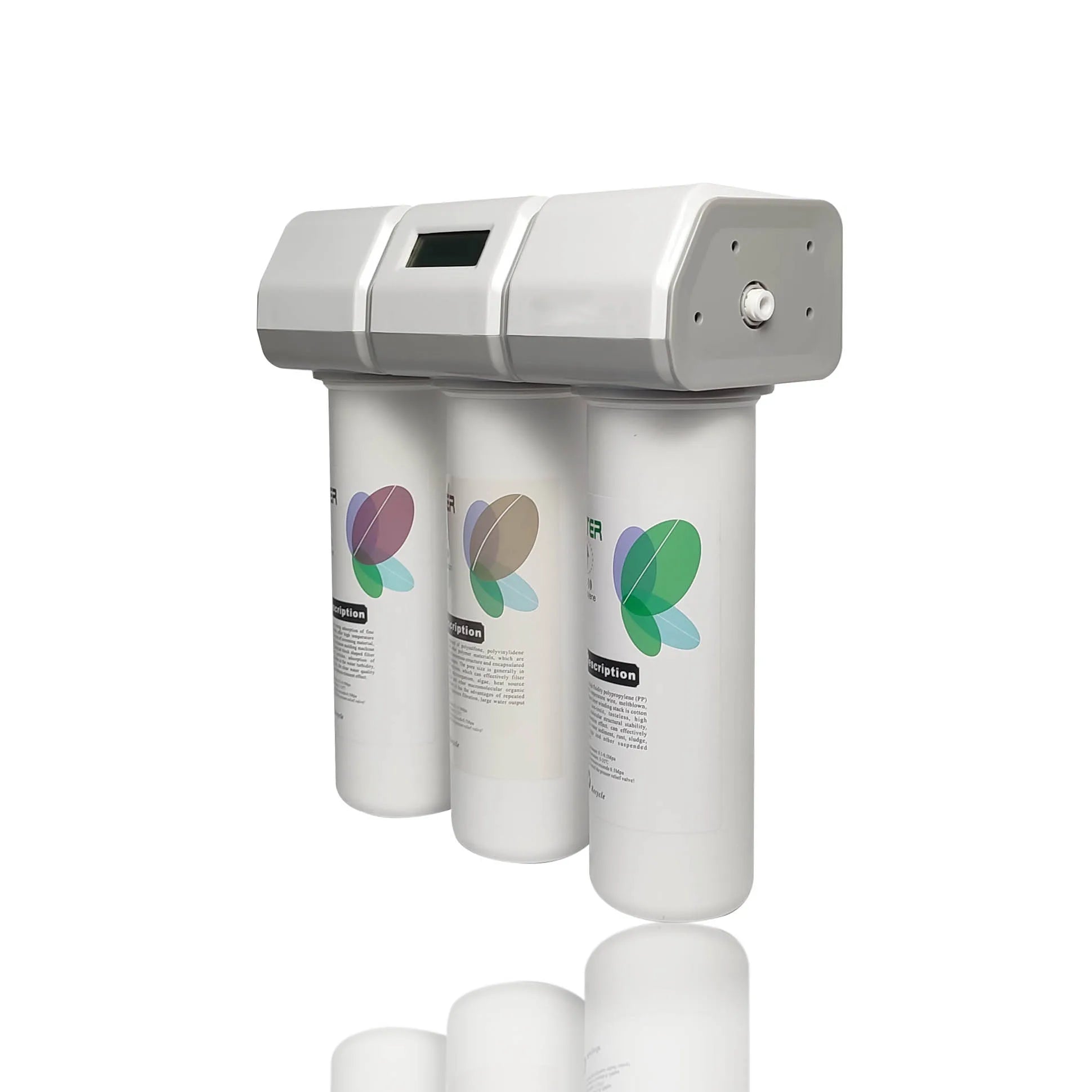 UF Household Water Purifier Alkaline Live Carbon Cartridge Bayonet Integrated 3-Stage Filter with Filter Reminder Function
