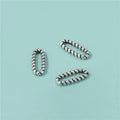 Wholesale Bulk Price Antique 925 Sterling Silver Jump Closed Ring Oval Shaped Jump Ring Jewelry Findings
