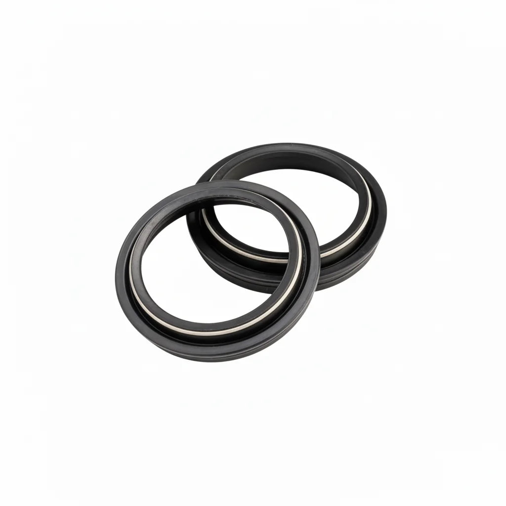 Showa Fork Dust Seals for Husqvarna TE 125 14-16 Oil Mechanical Seal in NBR Silicone Rubber FKM Plastic Plastic Materials