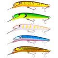 20.7cm 66g Newup Wholesale Sinking Minnow Hard Plastic Fishing Fish Lure Mini Artificial Bait Minnow Lure for Freshwater
