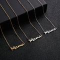 100 Models Mother's Day Gift for Mom Mother Stainless Steel 18K Gold Rose Gold Plated Mama Necklace Bracelet Ring Jewelry Set