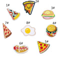 Hot Selling Iron-On Patches Embroidered Simulation Hot Dog Hamburger Snack Pizza-Popular Snack Patches