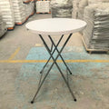 Wholesales Cheap Modern Outdoor Bar Table HDPE Plastic Folding Table for Outdoor Parties