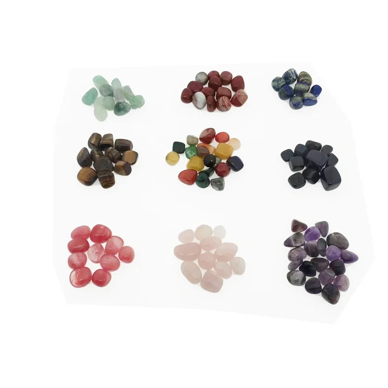 Irregular Gemstone Rubble Natural Polished Stone Gravel for Feng Shui Fairy Decoration