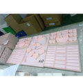 Piercing Display Stand Jewelry Free Design Paint Ring Necklace Jewellery Display Set Fashion Tray Displays for Jewelry Stores