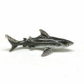 SHINNYGIFTS Ocean Series Metal Craft Enamel Shark Trinket Box Desk Ornaments Jewelry Gift Box