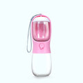 Manufacturer Supply Small Animals Pet Products 2 in 1 Dog Water Food Bottle