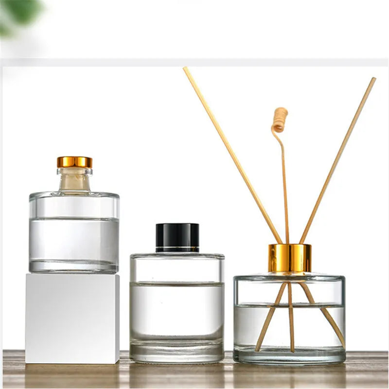 Custom Bottle Colour Reed Diffuser Bottle 50ml 100ml 120ml 150ml 200ml Aroma Glass Bottle