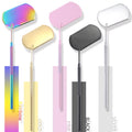 Long-Handle Magnifying Eyelash Mirror Beauty Tool for Checking False Eyelash Extensions Metal Grafting Tool Other Eyelashes
