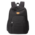 Best Wholesale Black Unisex Waterproof High School Book Bag with Zipper Closure Anti-Theft for Teens