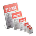 Wholesale Price for Sign Holder L Shape Sign Holder Desktop Display Stand for Restaurant
