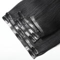 Wholesale Double Drawn Raw Vietnamese Natural Cuticle Aligned Hair Seamless PU Skin Weft Clip in Hair Extension Real Human Hair