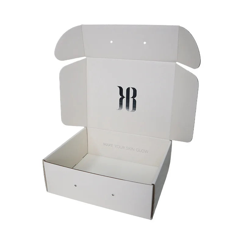 Custom Recyclable Paper Design Mailer Box Pink Small Shipping Boxes for Small Business With Ribbon