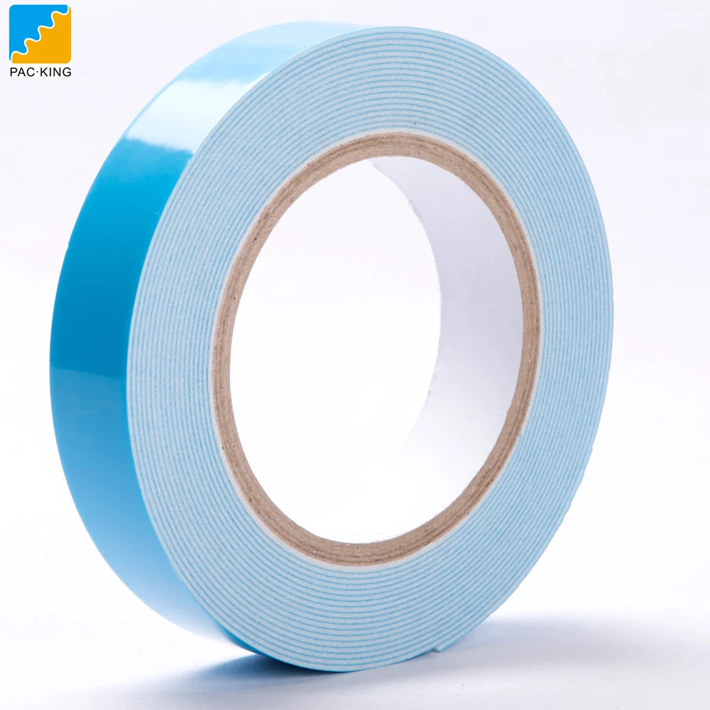 Double Sided Hot Melt Solvent Acrylic PE Foam Tape Mounting Tape Manufacturers Jumbo Roll Pieces for Die Cut/Bag Sealing