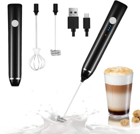 Rechargeable Electric Coffee and Milk Mixer Milk Frother with Usb Automatic Electric Milk Frother