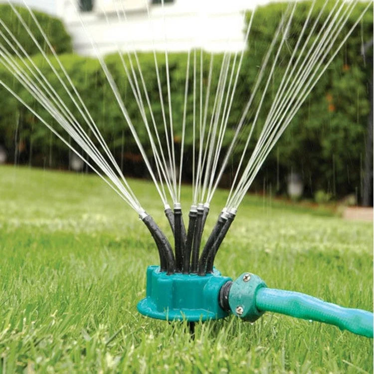 Garden Sprinklers Automatic Watering 360 Degree Garden SprinklerS Multi-head Nozzles Garden Irrigation Sprinkler