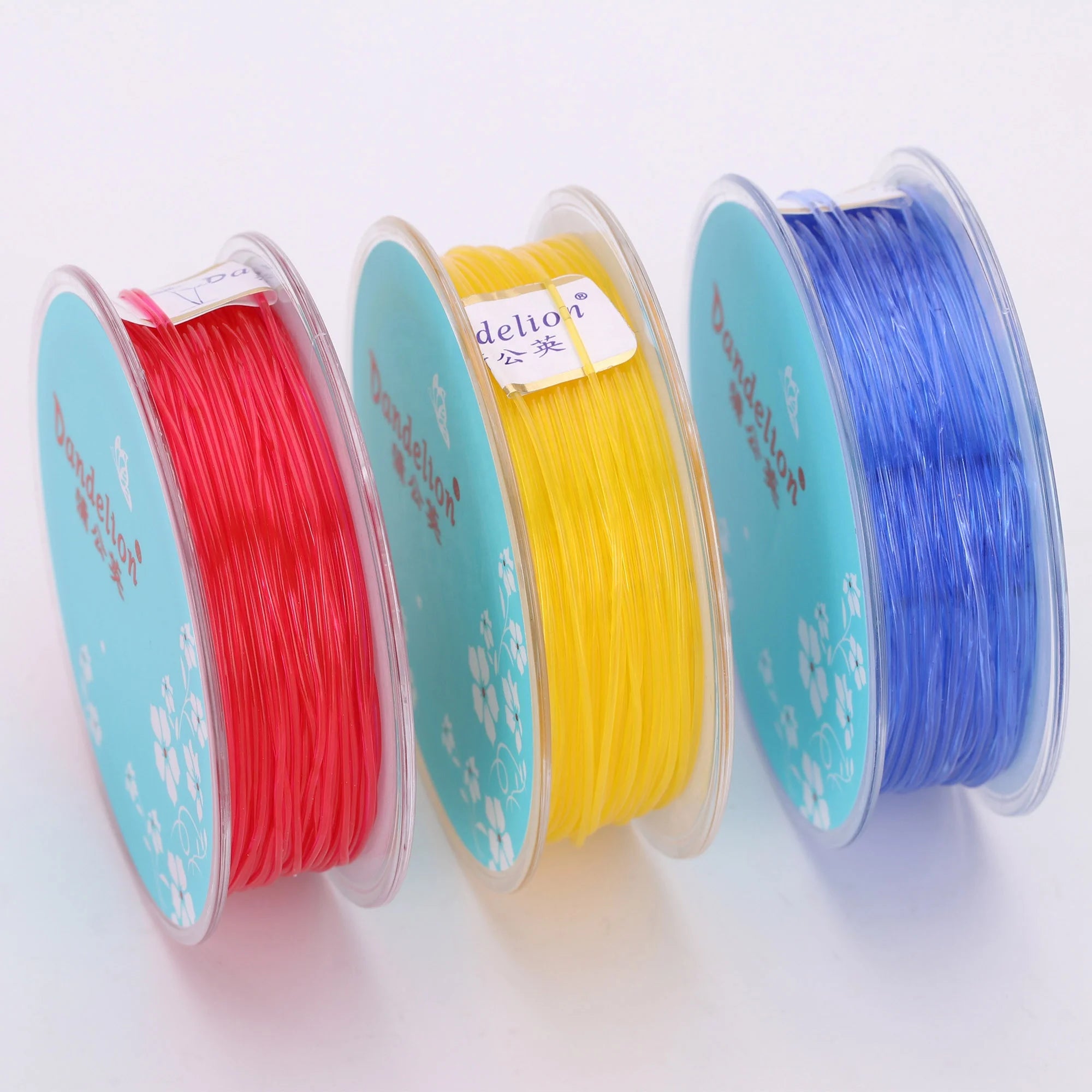 Dandelion H1 0.5&0.8mm Jewelry Cord Elastic Cord Jewelry Accessories Bracelet and Necklace Material 20 Colors