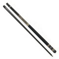 Hot Selling 1/2 PC Pool Cue 100% Real Carbon Fiber Shaft Stainless Steel Protector Maple Wood Butt High Quality Billiard Cue