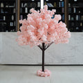 H99  Factory Wholesale champagne Cherry Trees 4ft 5ft Wedding Decor Table Centerpieces Artificial Cherry Blossom Tree for Indoor