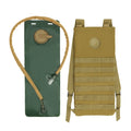 3L Tactical Water Bag TPU Water Storage Bladder Hiking Running MOLLE Hydration Carrier Backpack with Water Bladder