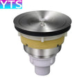 Modern Design ABS Plastic Alon Salon Shampoo Basin Hair Filter Pipe Sink Water Filter Funnel Drain 10.8cm Model D6608A Shampoo