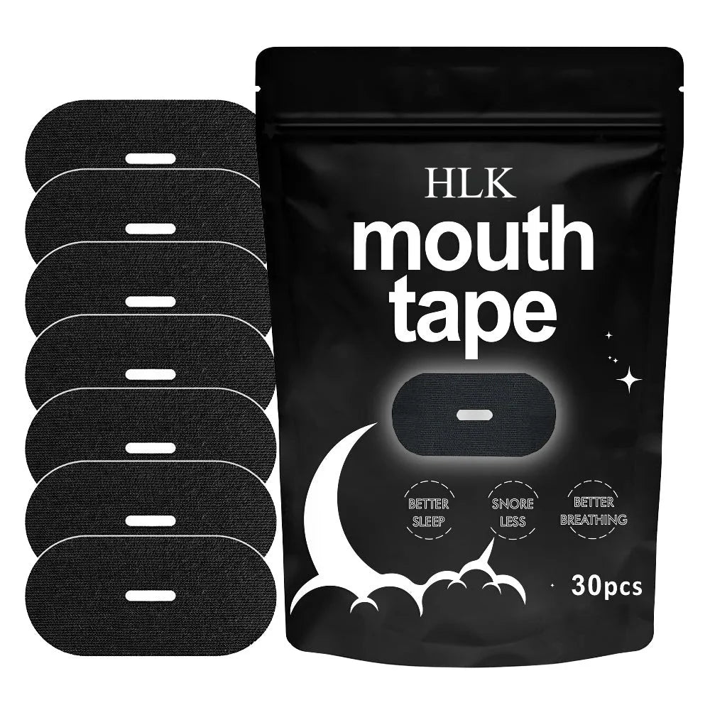 HLK CLOSE MOUTH TAPE HLK Safe Adhesive Anti Snoring Sleep Mouthtape Breath Tape Mouth Strips