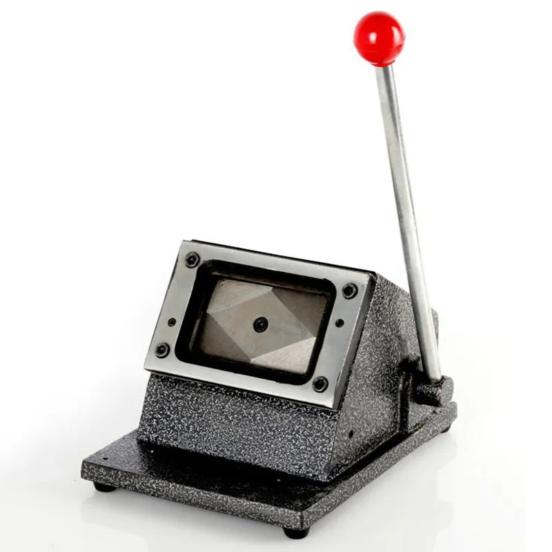 86*54mm Manual PVC ID Card Name Card Die Cutter Machine