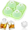 Hot Sale Easy Release Reusable 2.3 Inch Rose Ice Cube Molds Silicone Ice Cube Tray With Automatic Funnel Lid